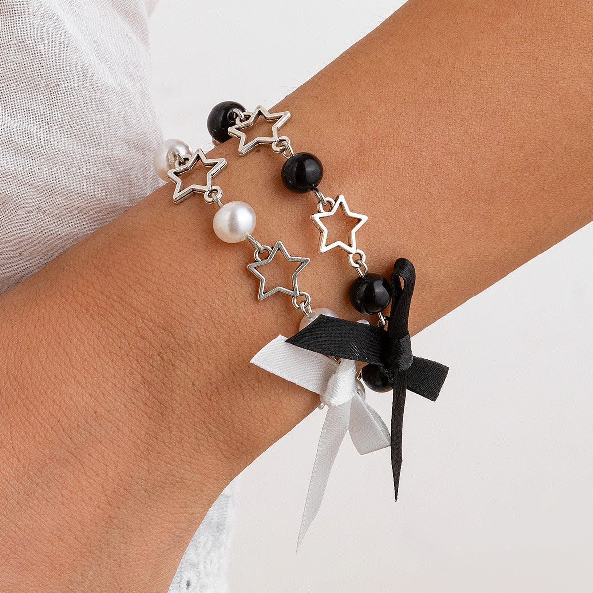 Small Fresh Butterfly Pearl Bracelet