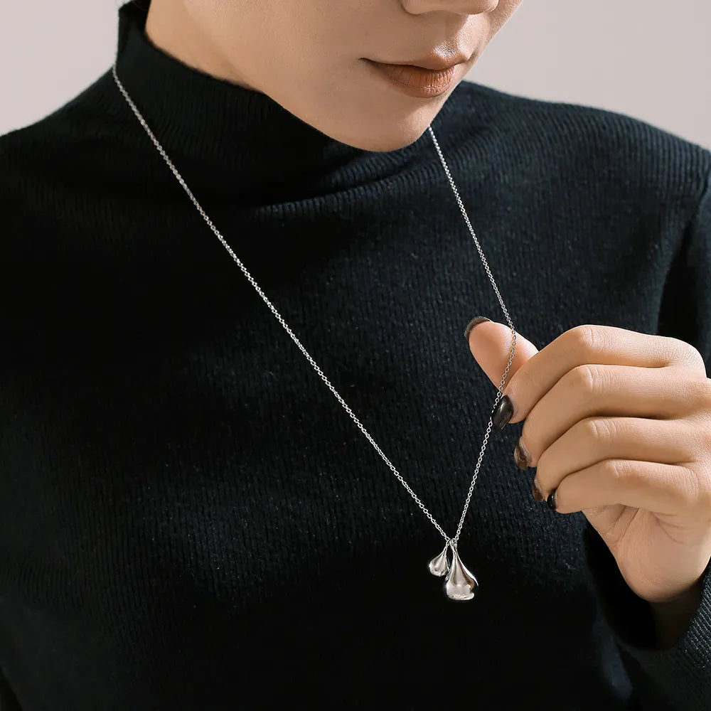 Stainless Steel Gold-Plated Sweater Chain Jewelry