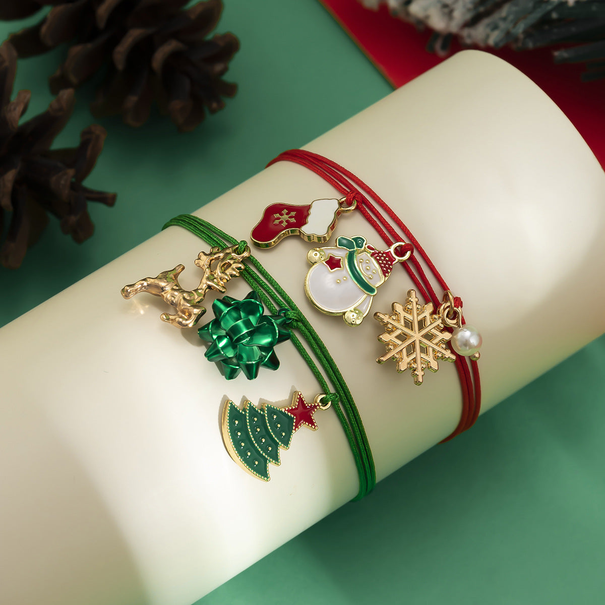 Creative Christmas Element Bracelet