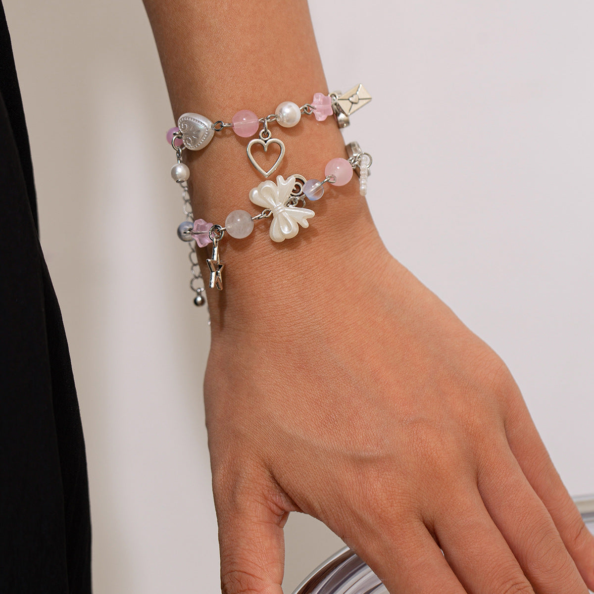 Small Fresh Butterfly Pearl Bracelet