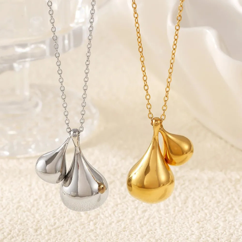 Stainless Steel Gold-Plated Sweater Chain Jewelry