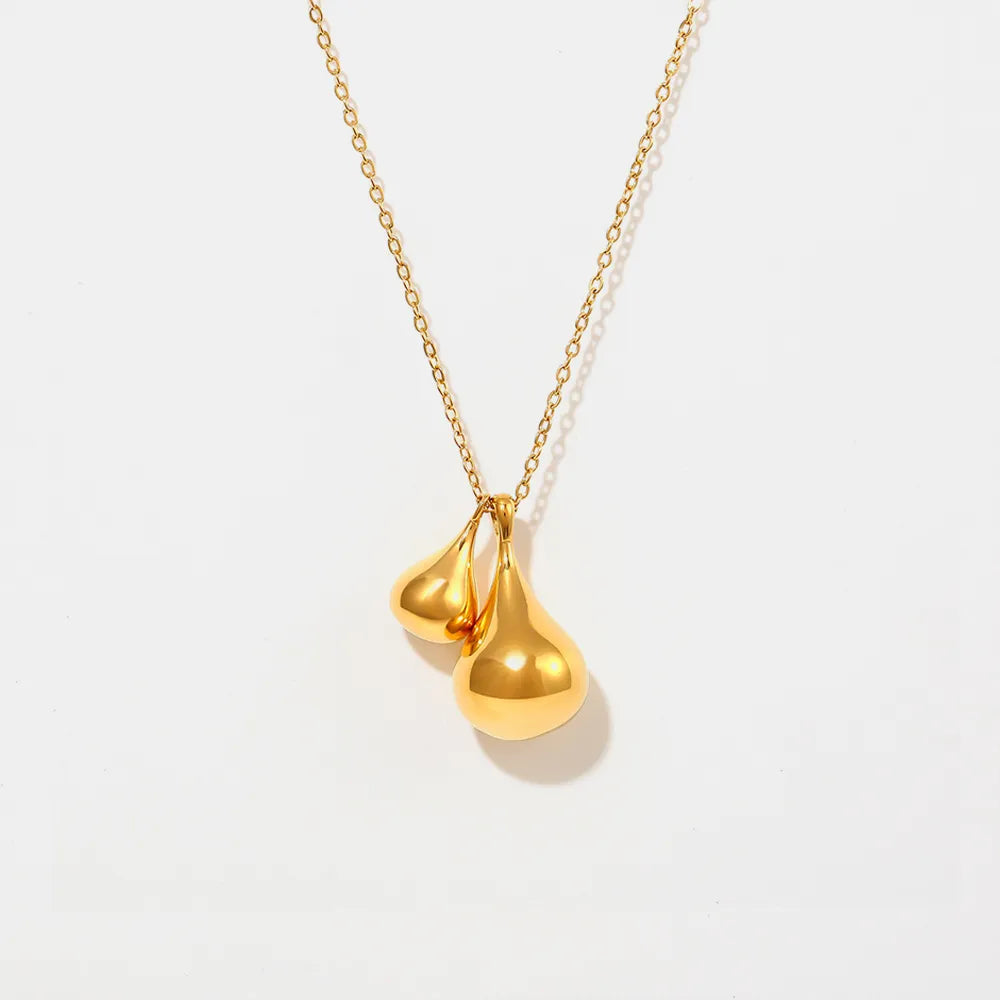 Stainless Steel Gold-Plated Sweater Chain Jewelry