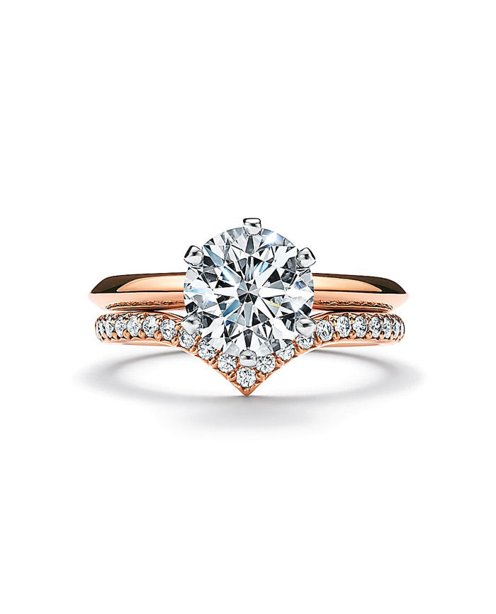 2025 Hot Sales Rose Gold Diamond Rings