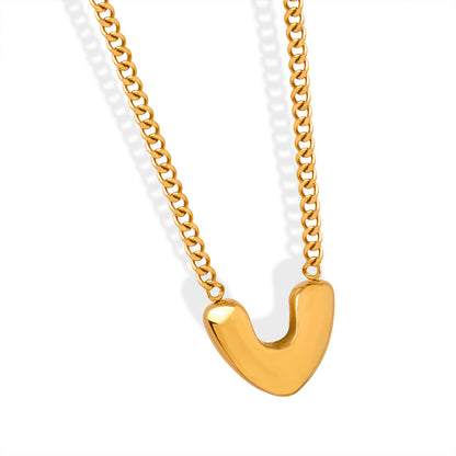 Elegant Heart-Shaped Pendant Necklace