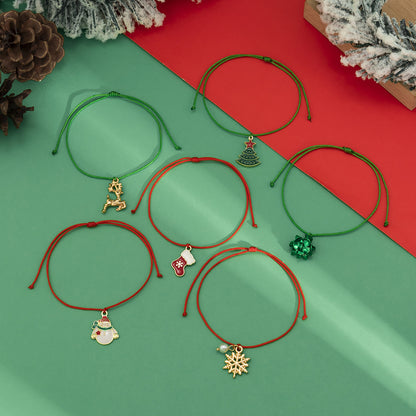 Creative Christmas Element Bracelet
