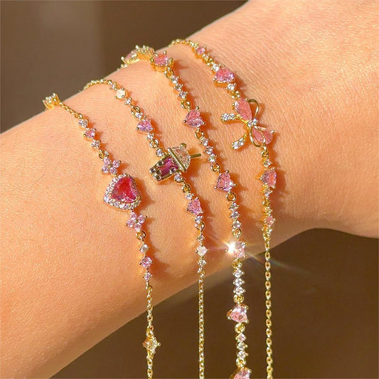 Ins-style Dreamy Butterfly Valentine Bracelet