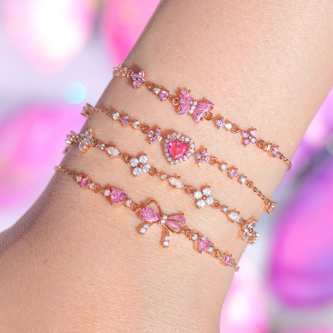 Ins-style Dreamy Butterfly Valentine Bracelet