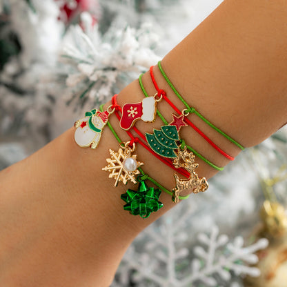Creative Christmas Element Bracelet