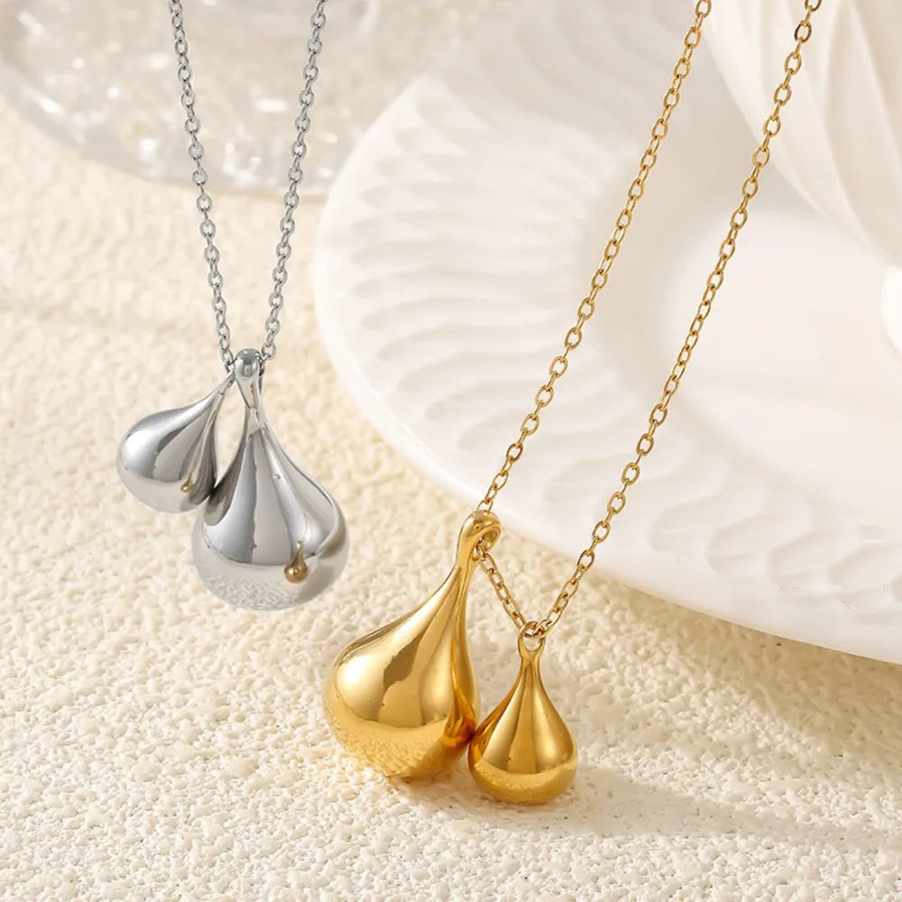Stainless Steel Gold-Plated Sweater Chain Jewelry