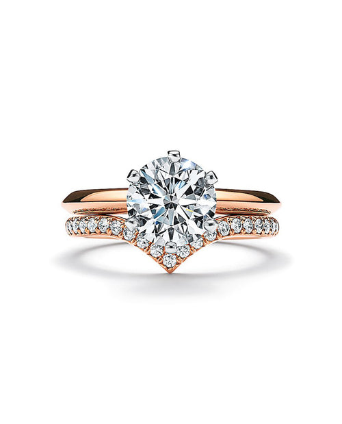 2025 Hot Sales Rose Gold Diamond Rings