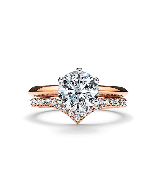 2025 Hot Sales Rose Gold Diamond Rings